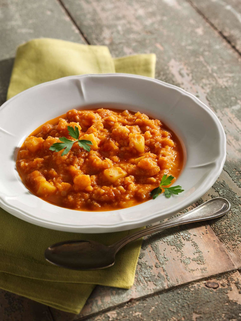 Blumenkohl-Eintopf-mit-Tomatensauce