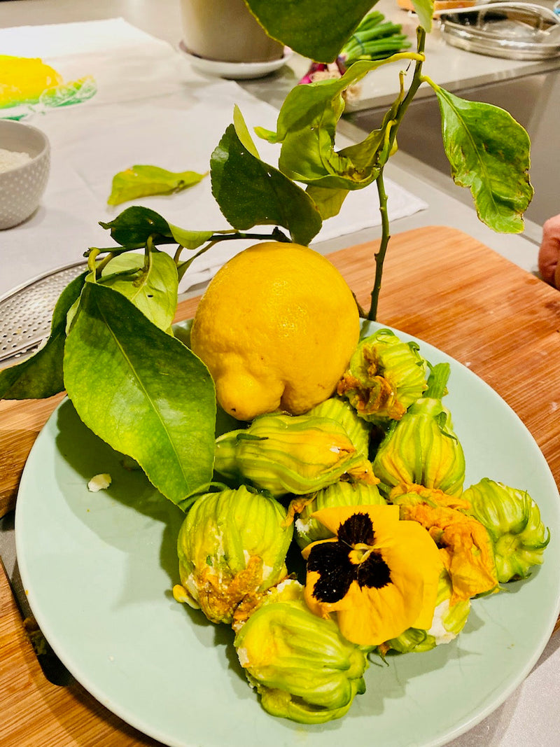 Es war einmal ein Mädchen, das in Rom Zucchini-Blüten entdeckte