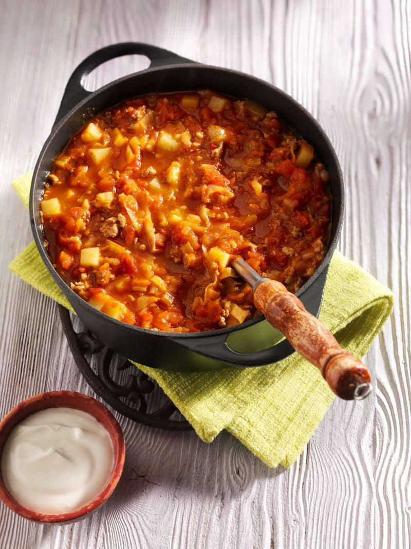 Porree-Kartoffel-Schmortopf-mit-Hackfleisch-oder-vegetarisch-mit-hermina-tomatensauce