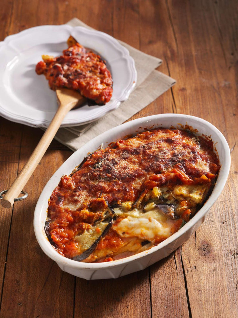 Auberginenauflauf-Melanzane-alla-Parmigiana-mit-Hermina-Tomatensauce