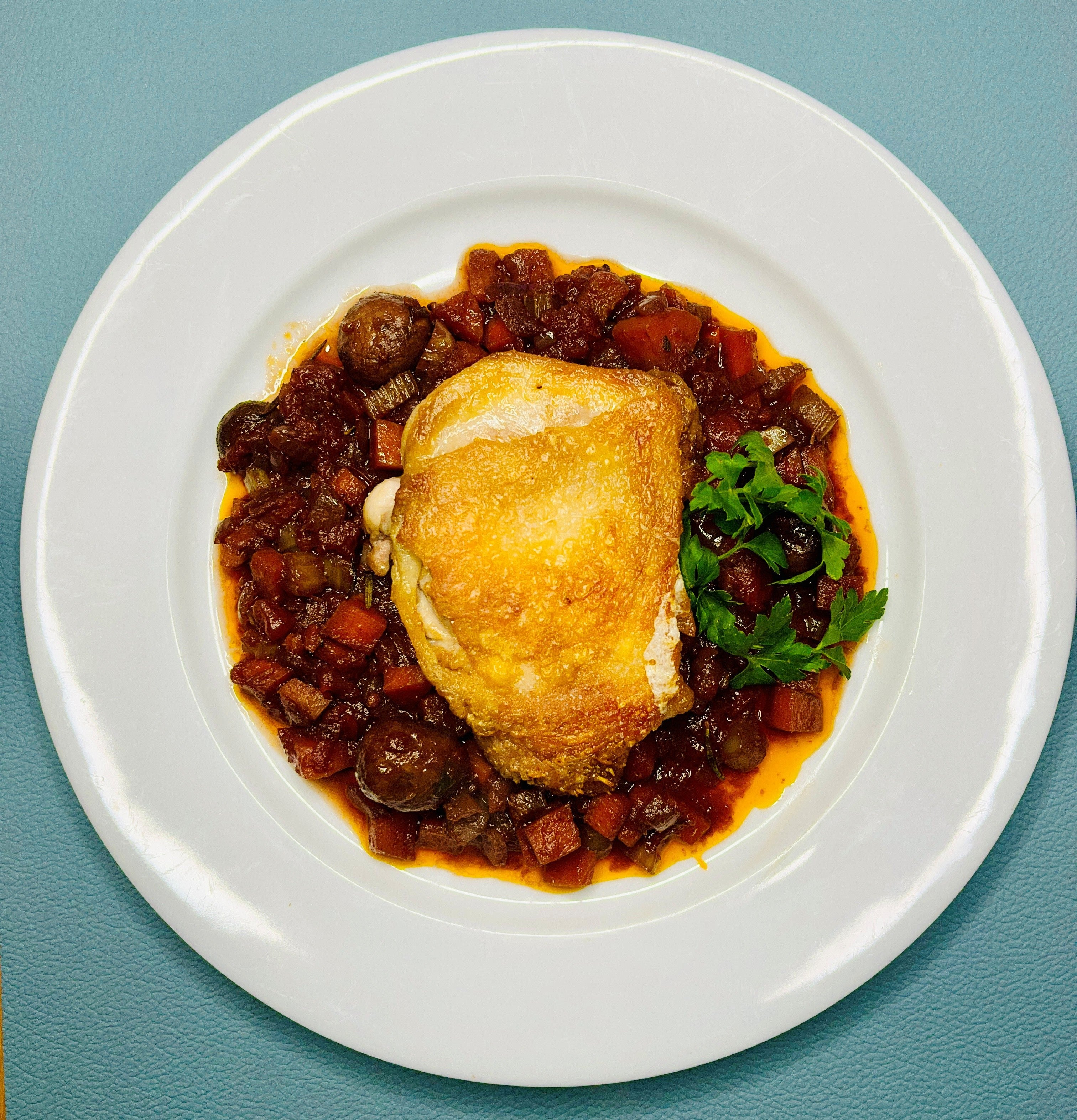 Pollo alla cacciatora Rezept von Hermina Deiana