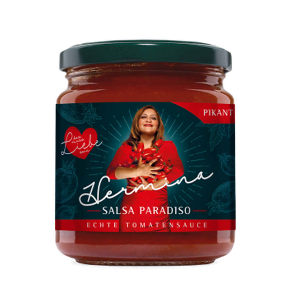 Kochbuch "Verrückt nach Tomatensauce #2" + 4 Gläser Salsa Paradiso Pikant